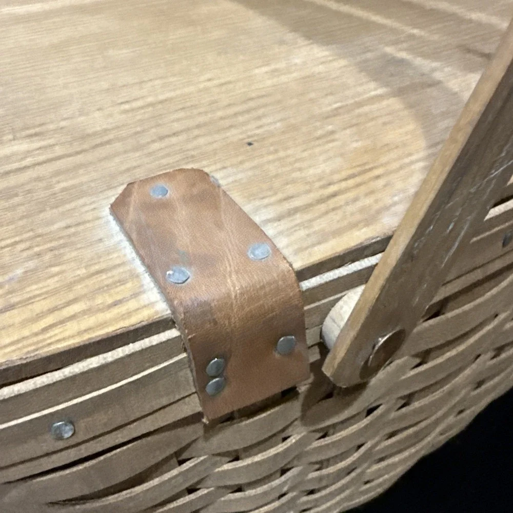 Vintage Longaberger‎ X Large Picnic Basket